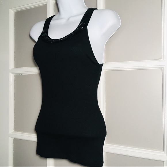 A/X ARMANI EXCHANGE BLACK TANK TOP - Picture 5 of 8